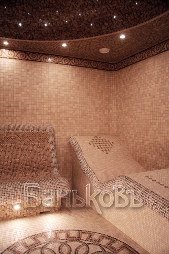 Турецкая баня с анатомическим лежаком - фото 12