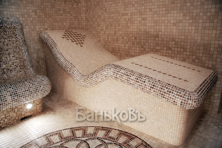 Турецкая баня с анатомическим лежаком