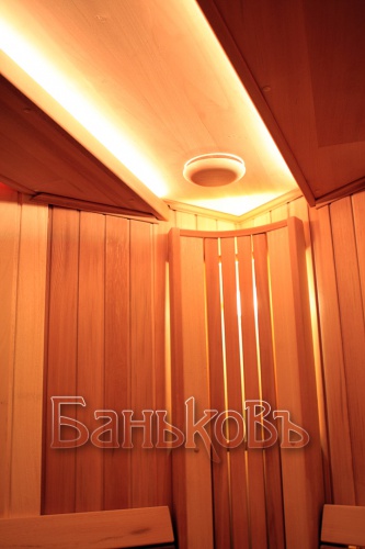 Русская баня с оригинальной светотерапией - фото 19