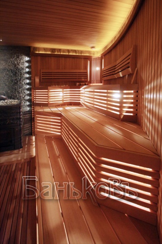 Традиционная баня с Hi-tech подсветкой - фото 8