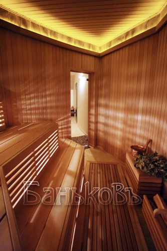 Традиционная баня с Hi-tech подсветкой - фото 16