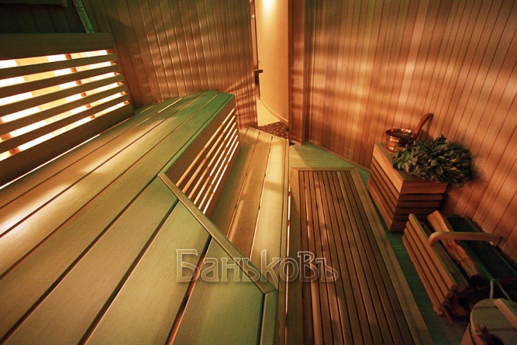 Традиционная баня с Hi-tech подсветкой - фото 15