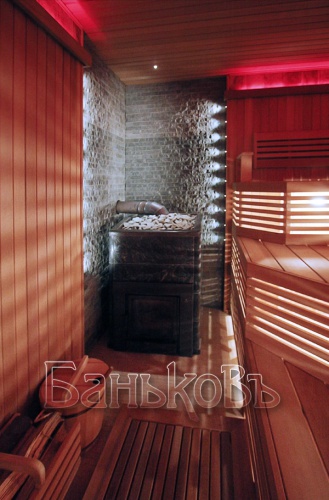 Традиционная баня с Hi-tech подсветкой - фото 23